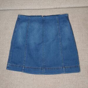 Denim Mini Skirt